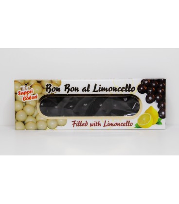 Bon bon dark chocolate filled with limoncello 130 gr