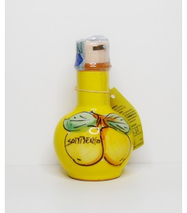 Limoncello in ceramica limoni gialla 10cl
