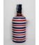 Limoncello in design pottery bottle with red lines 50cl