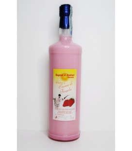 Strawberry cream liquor 1L classic bottle