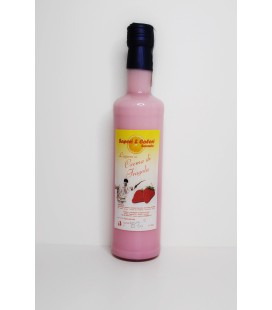 Strawberry cream liquor 50cl classic bottle