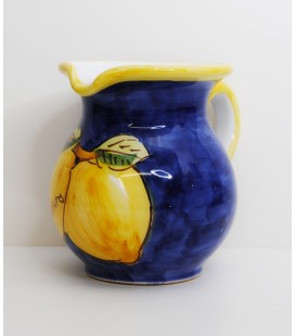 Brocca in ceramica blu 1/2L