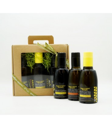 Gift box: Selection of Extra Virgin Olive Oil 