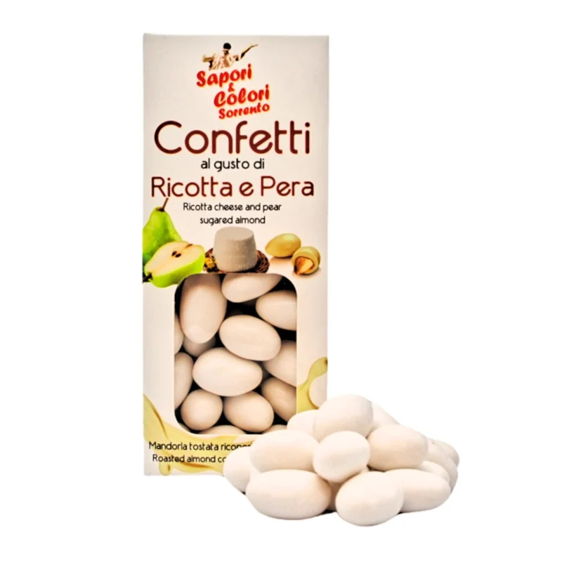 Confetti ricotta e pera