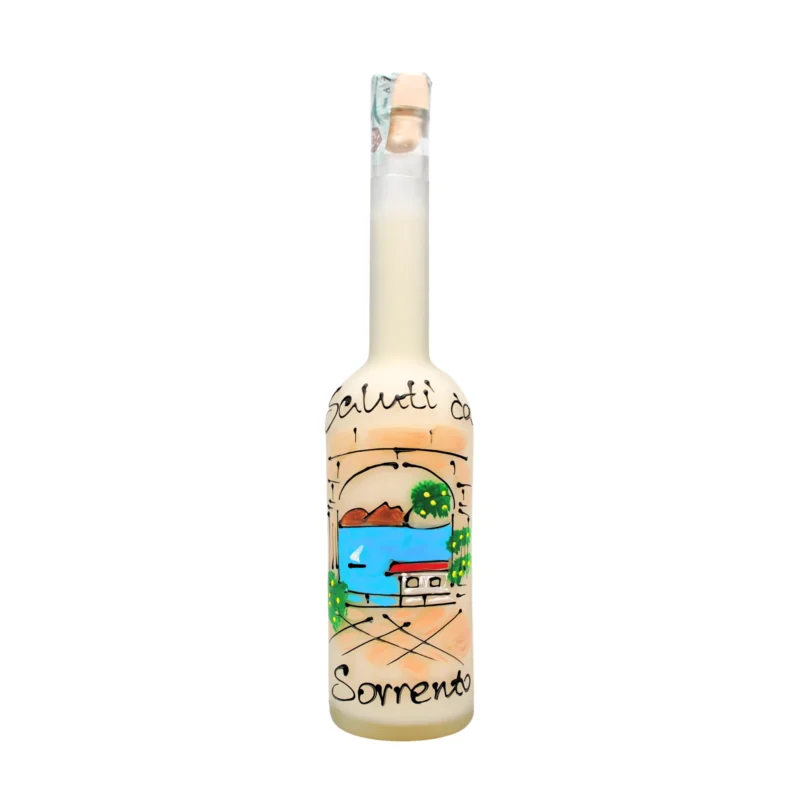 Limoncello Cream - Opera Bottle with Hand-Painted Landscape