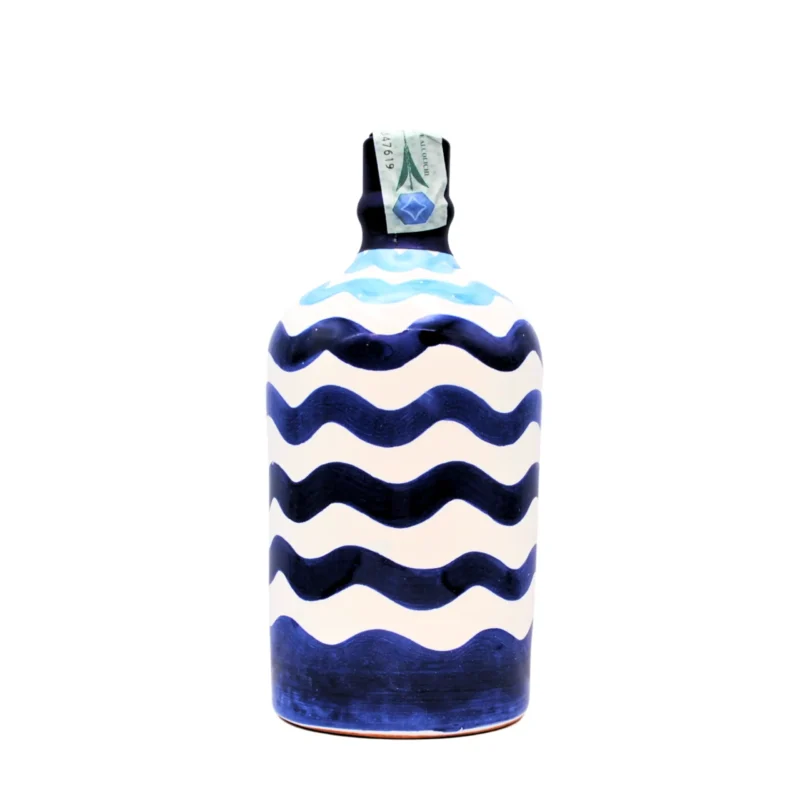 Limoncello – Ceramic Bottle with Wave Design