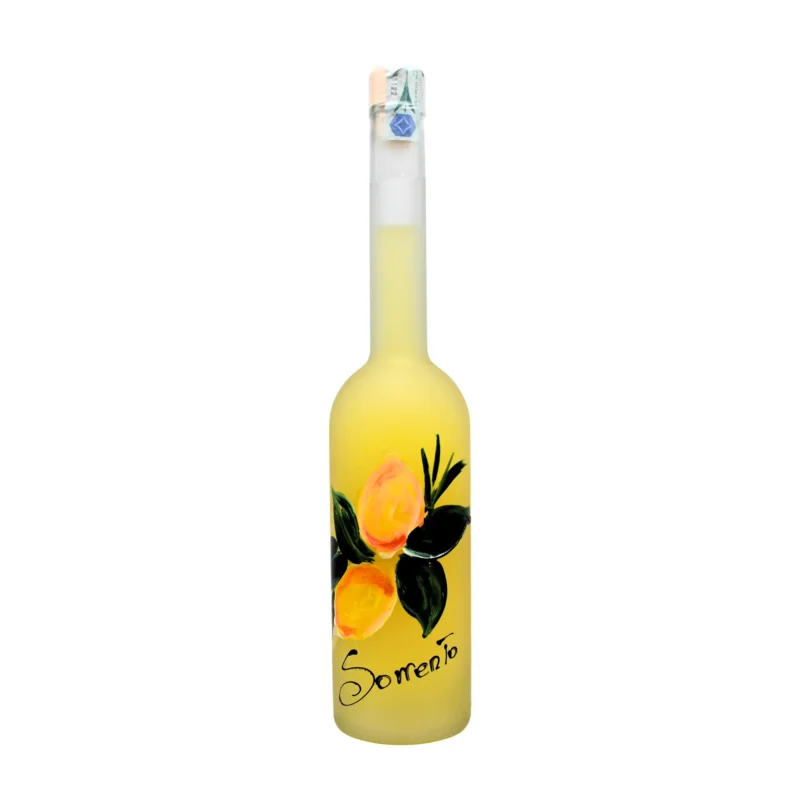 Limoncello – Opera Bottle with Hand-Painted Lemons