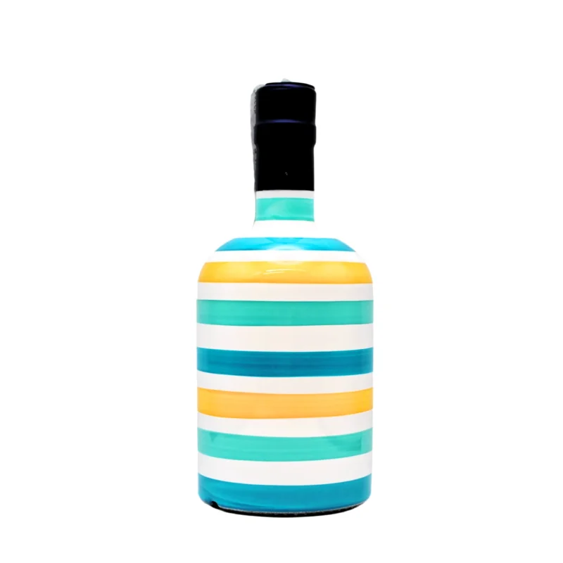 Limoncello – Hand-Painted Glass Bottle – Acquamarina