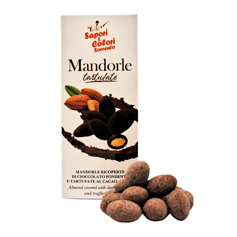 Mandorle tartufate al cacao
