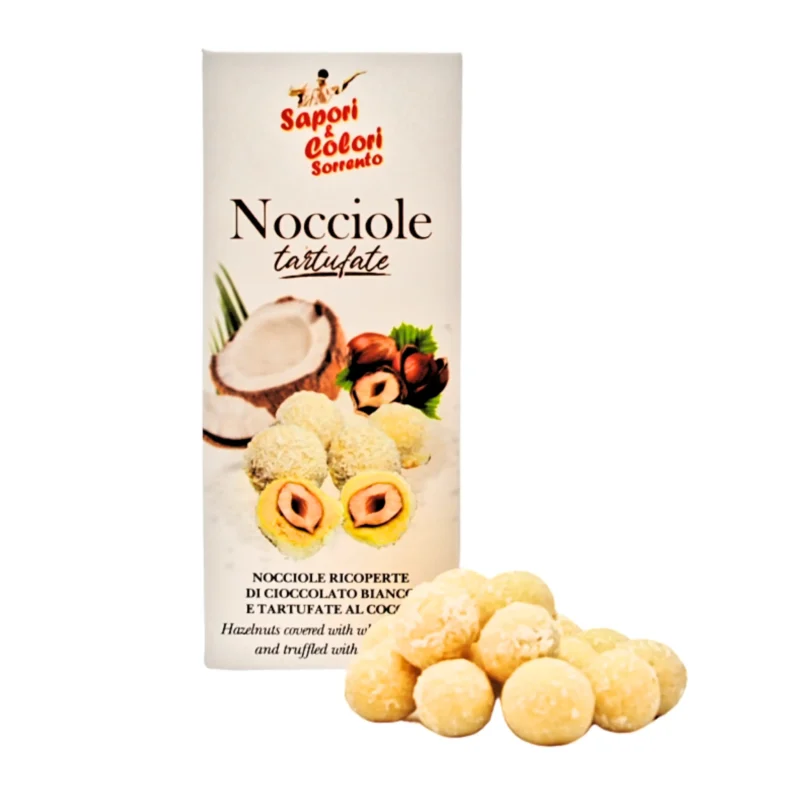 Nocciole tartufate al cocco